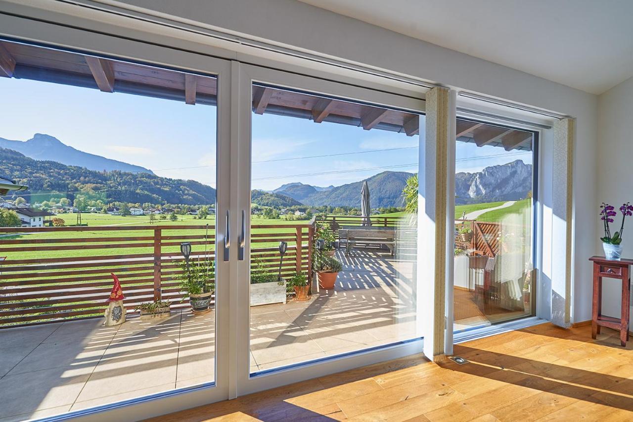 Bergblick Acht Mondsee Innerschwand Εξωτερικό φωτογραφία