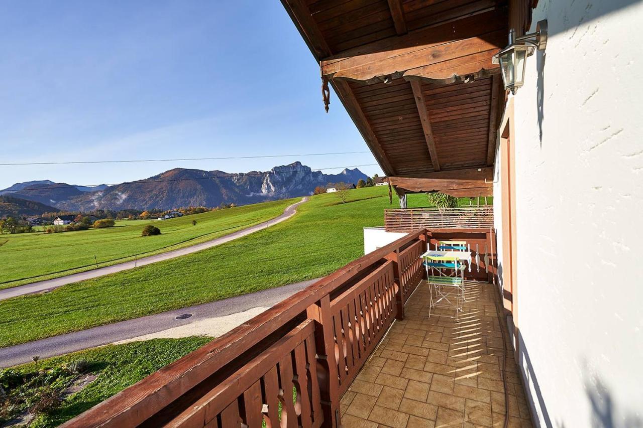 Bergblick Acht Mondsee Innerschwand Εξωτερικό φωτογραφία