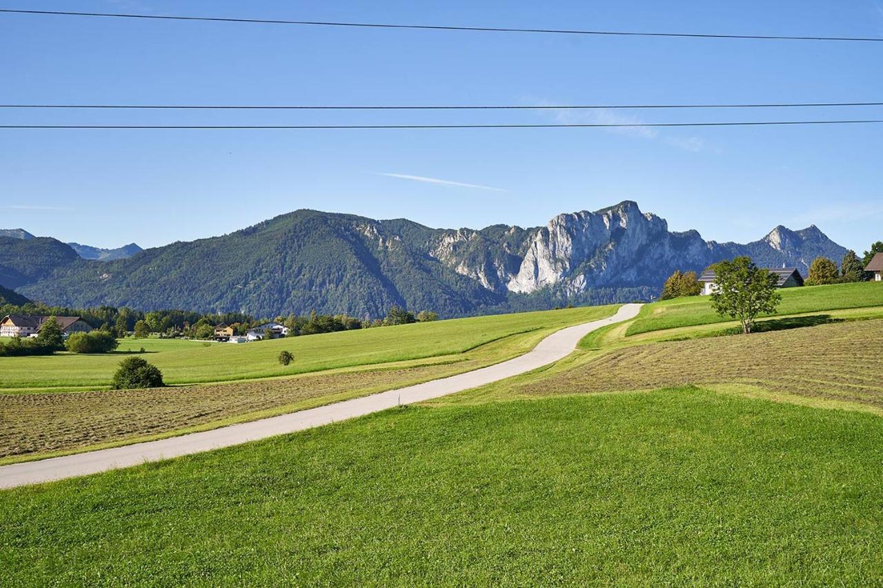 Bergblick Acht Mondsee Innerschwand Εξωτερικό φωτογραφία