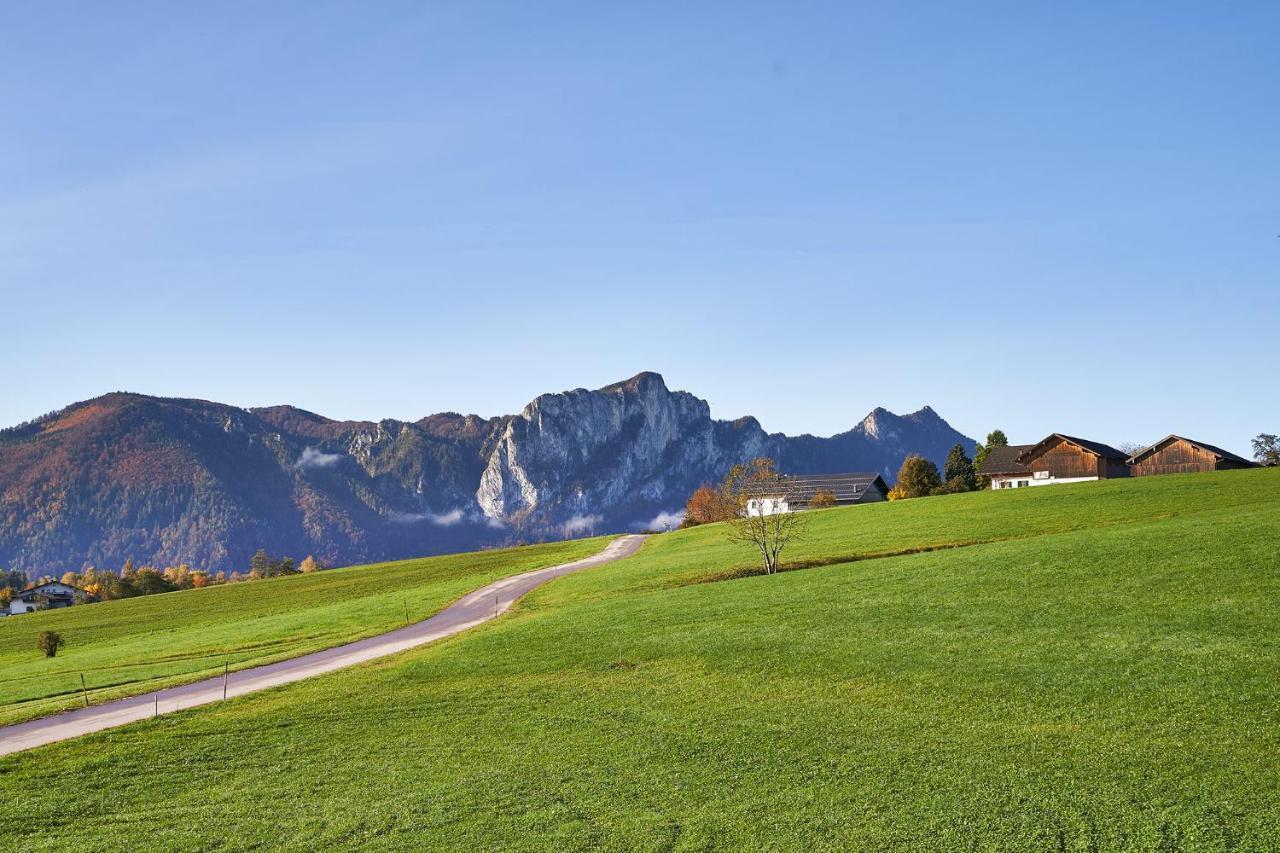 Bergblick Acht Mondsee Innerschwand Εξωτερικό φωτογραφία